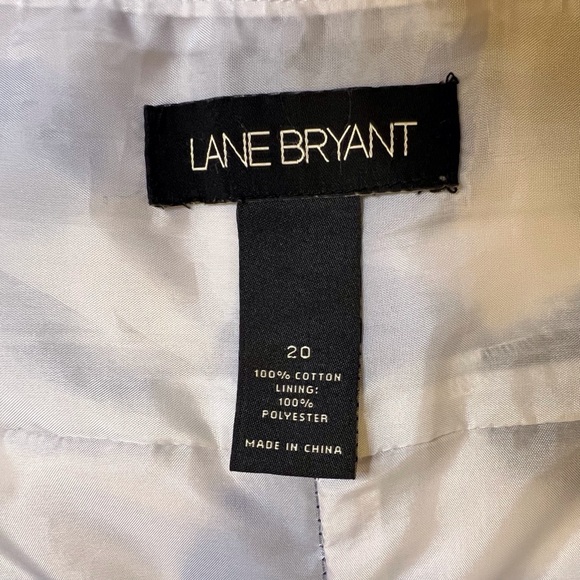 Lane Bryant Polka Dot Lined Skirt - Picture 7 of 7